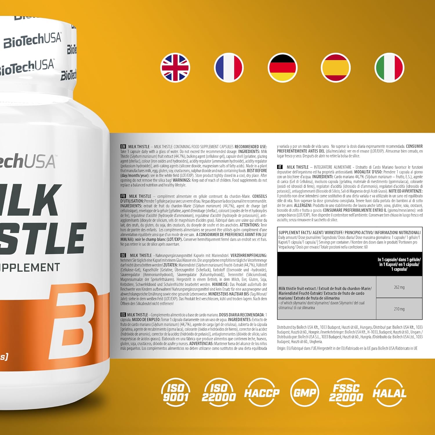 MILK THISTLE 60 CAPSULES